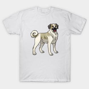 Dog - Anatolian Shepherd - Fawn and White T-Shirt